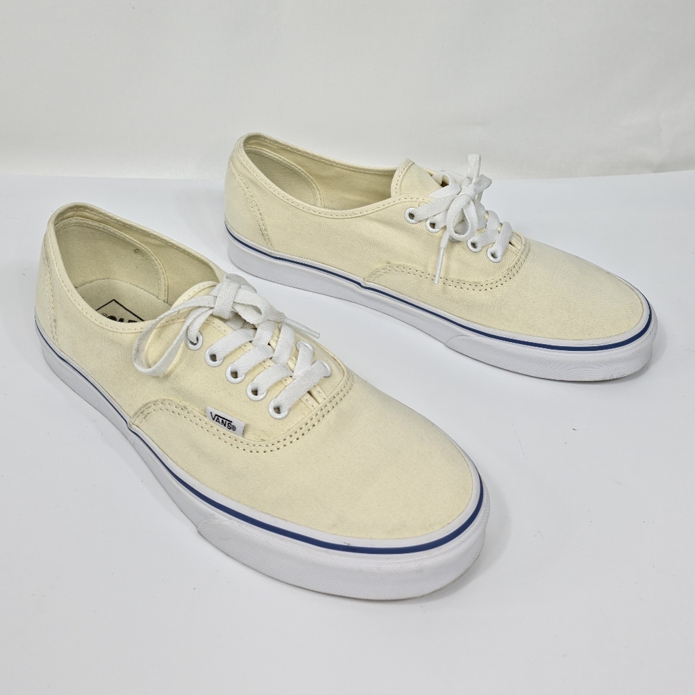 VANS Authentic White OTW Canvas Sneakers Mens 10 Classic